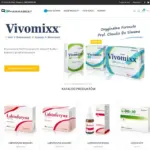 Zrzut ekranu strony głównej sklepu internetowego z branży farmaceutycznej z widocznymi produktami medycznymi i katalogiem. Przykład na to, jak profesjonalne strony internetowe wspierają sprzedaż.